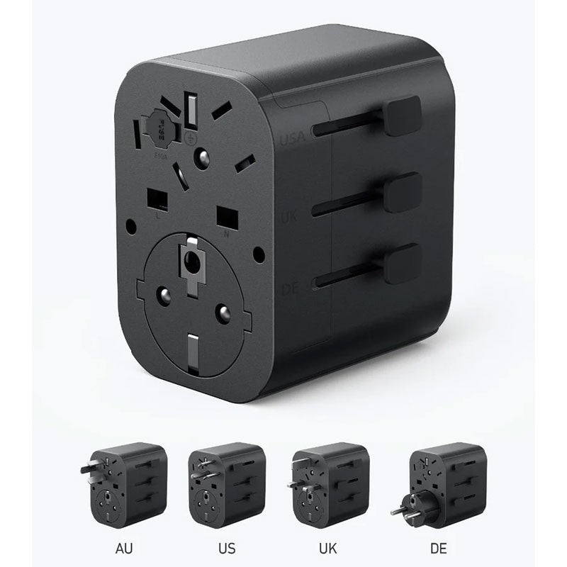 30W Travel Adapter 4-in-1 -FlyingCart.pk