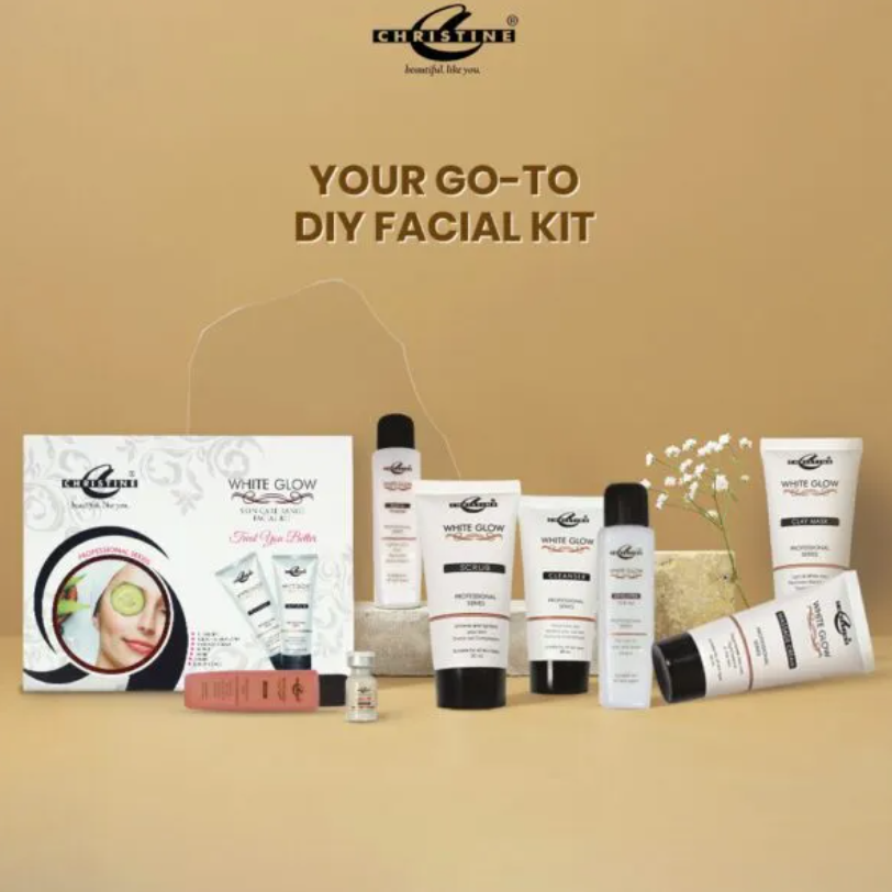 Christine White Glow Facial Kit (50ml)-FlyingCart.pk