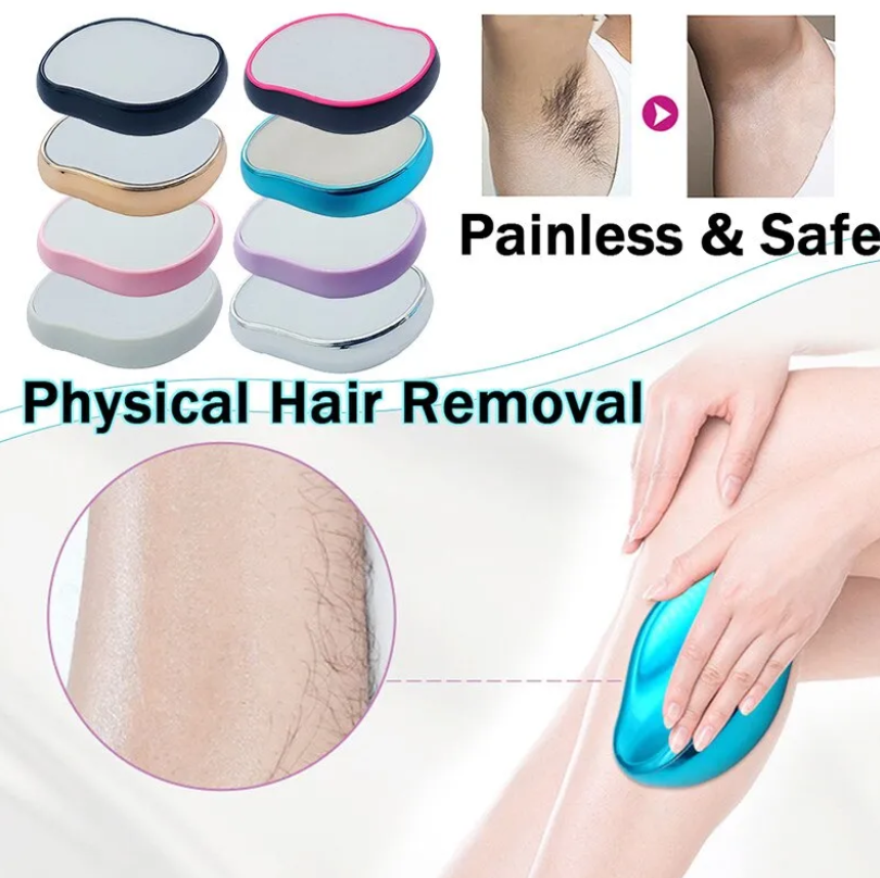 Crystal Physical Painless Hair Removal Eraser Epilator-FlyingCart.pk