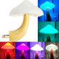 Mushroom Night Light Plug In Lamp USB Plug LED Sensor - FlyingCart.pk