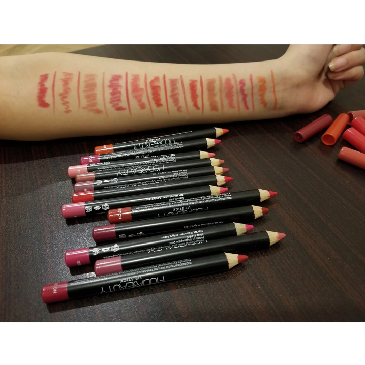 Huda Beauty Lip Pencil Pack Of 12 Pcs-FlyingCart.pk