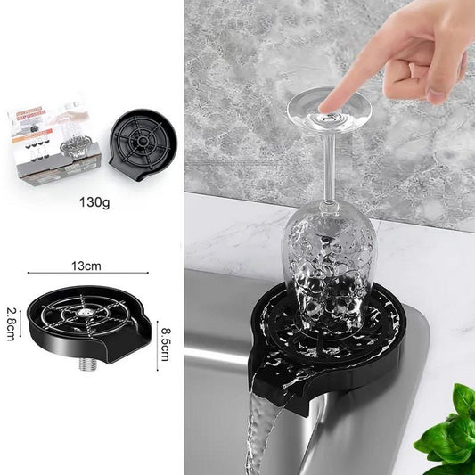 Automatic Cup And Glass Pressure Washer Faucet Cup Rinser Cleaner - FlyingCart.pk