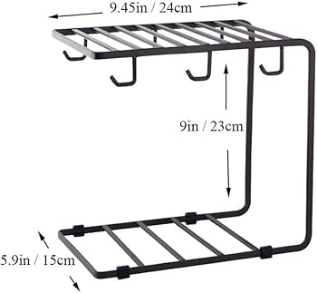 Iron Cup Holder Stand - FlyingCart.pk