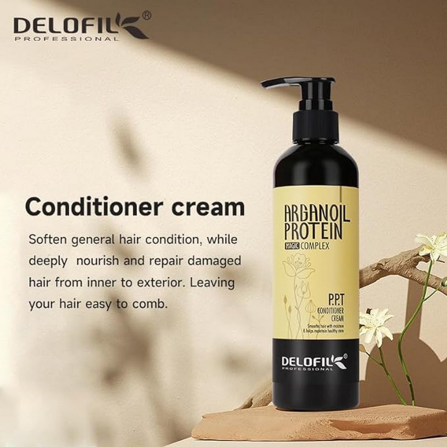 DELOFIL Professional P.P.T. Conditioner Cream 260ml - FlyingCart.pk