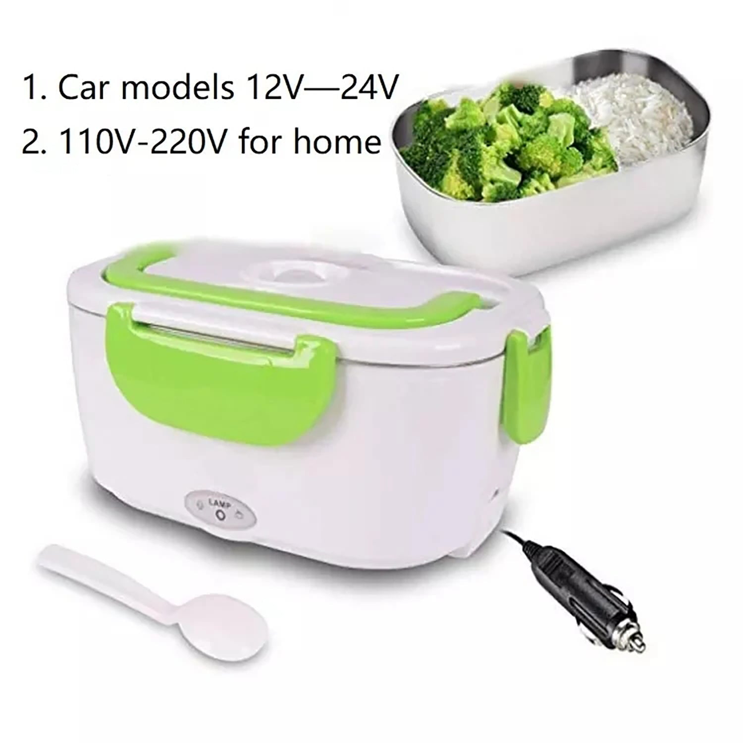 Portable Electric Lunch Box Food Heater - FlyingCart.pk