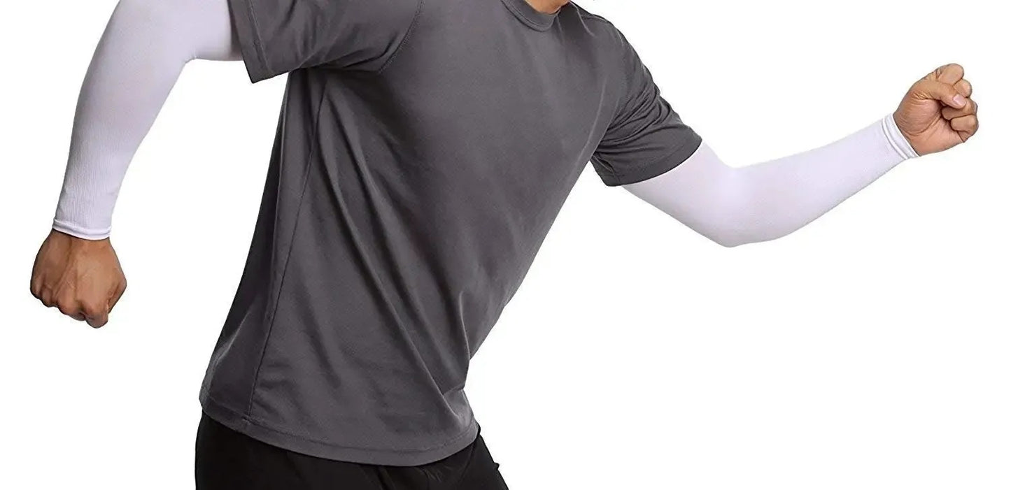 UV Sun Protection Sports Arm Sleeves for Men & Women-FlyingCart.pk