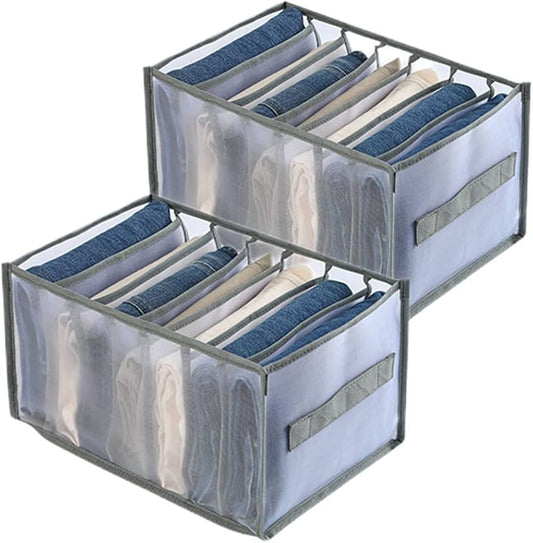 7 Compartment Clothes Storage Box - FlyingCart.pk