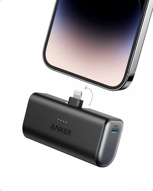 Anker Nano Power Bank 12w with Built-In Lightning Connector - FlyingCart.pk