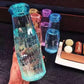 Diamond Glass Water Bottle 400ML - FlyingCart.pk
