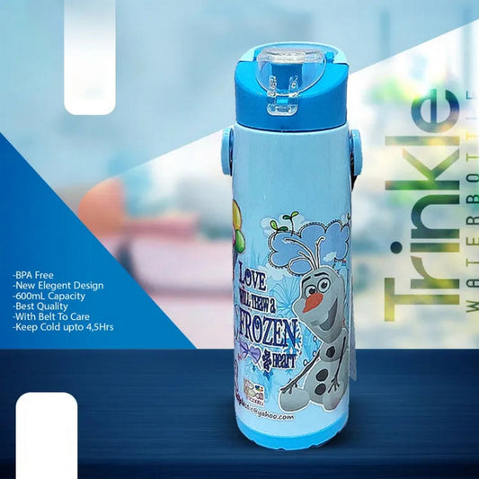 Trinkle Cool Water Bottle For Kids 700 ML (Random Colors) - FlyingCart.pk