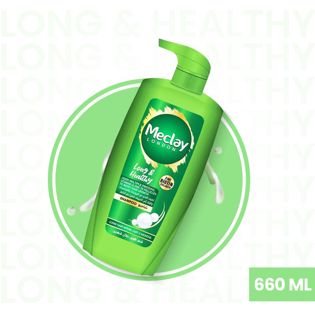 Meclay London Long & Healthy Shampoo - FlyingCart.pk