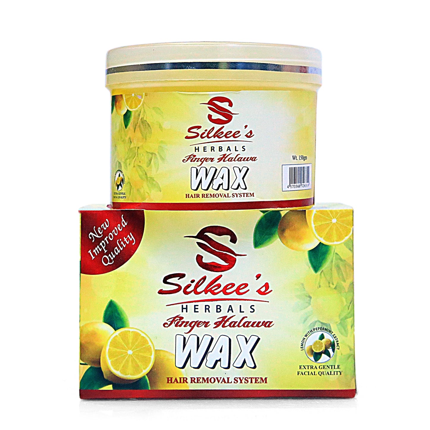 Herbals & Natural Finger Halawa Wax with Wax Strip (Pack Of 2) - FlyingCart.pk