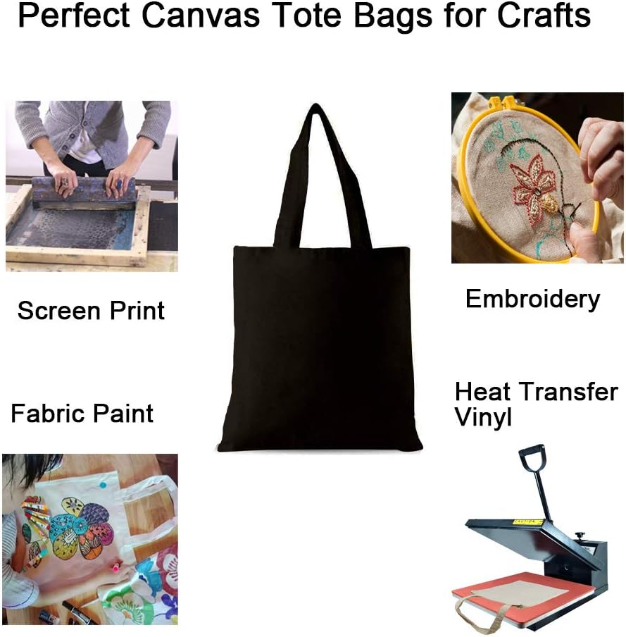 Cotton Canvas Tote Shopping Bags-FlyingCart.pk