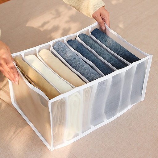 7 Compartment Clothes Storage Box - FlyingCart.pk