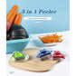 Trio Peeler With 3 Blades 3 In 1 Rotary Peeler Grater - FlyingCart.pk