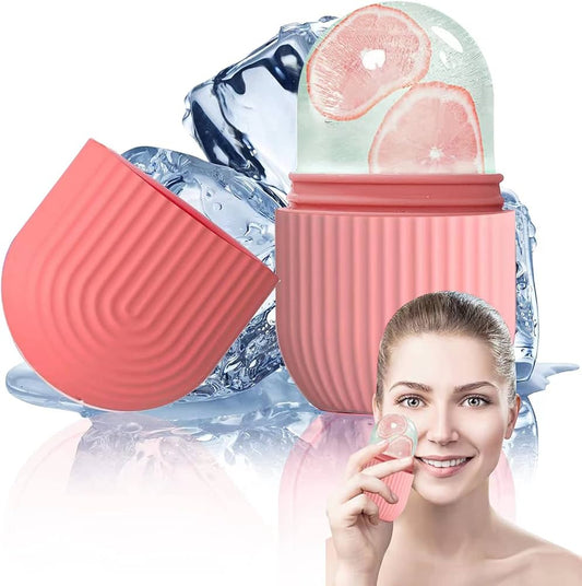 Silicone Ice Roller With Face Massager - FlyingCart.pk