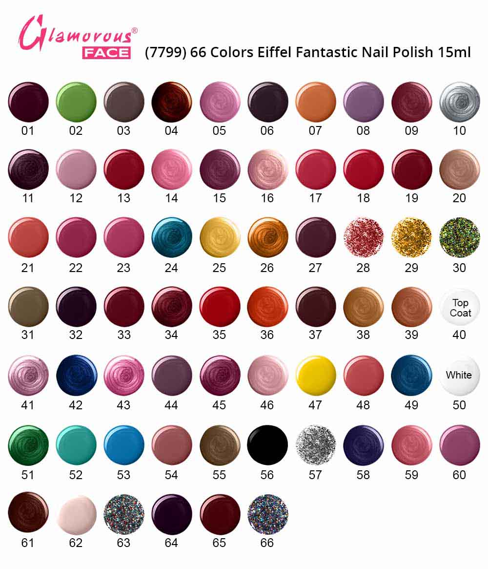 Glamorous Face Fast Dry Fantastic Nail Polish Shade - 51 - Flyingcart.pk