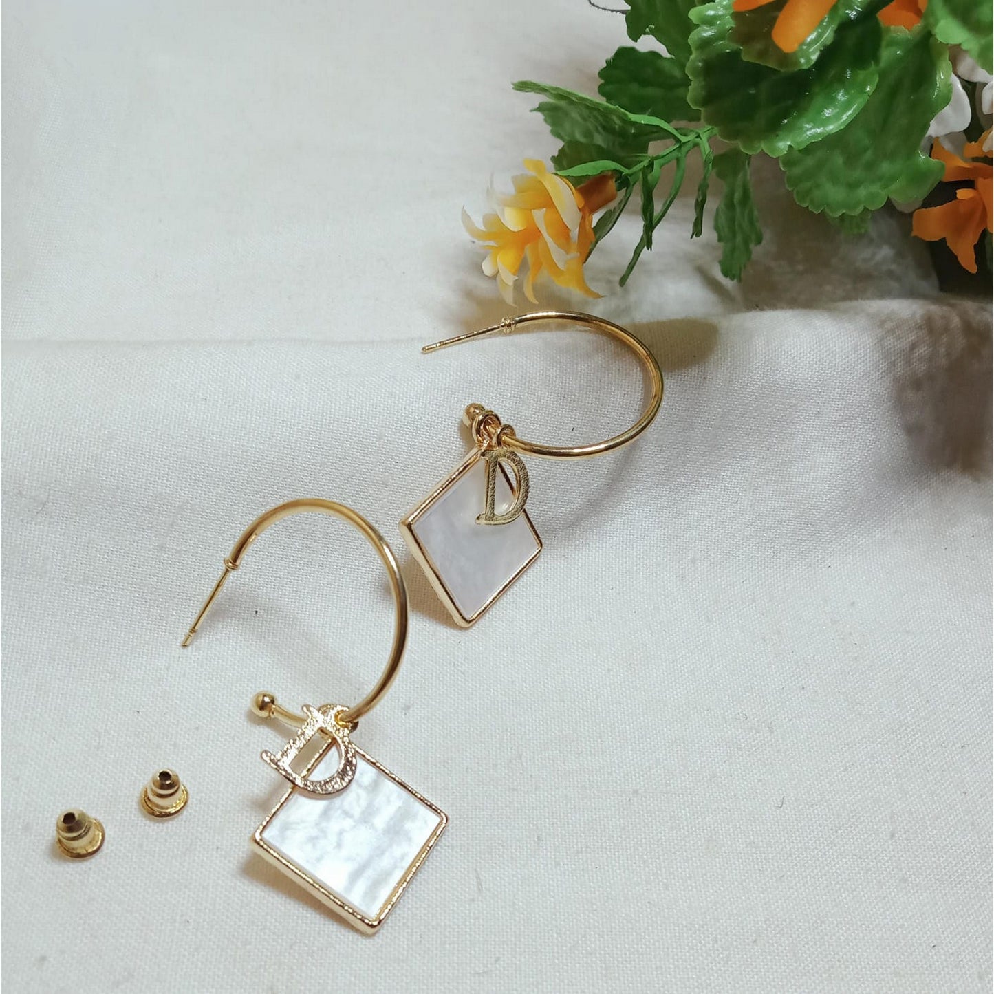 South Korean Design Earrings (4 colour available) - FlyingCart.pk