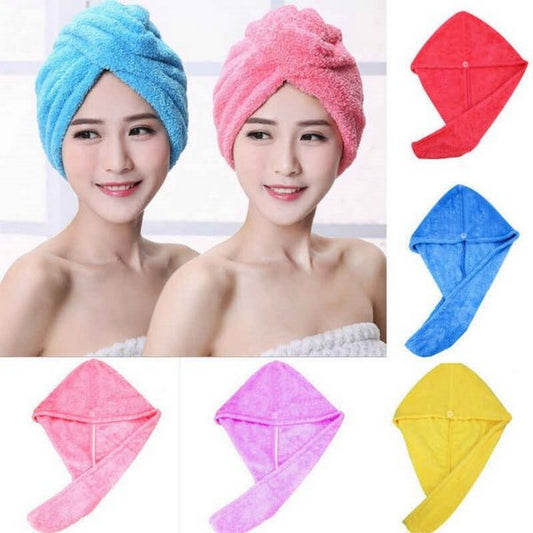 Hair Drying Bath Towel - FlyingCart.pk