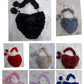 imported heart-shaped women bag / Long chain shoulder bag-FlyingCart.pk