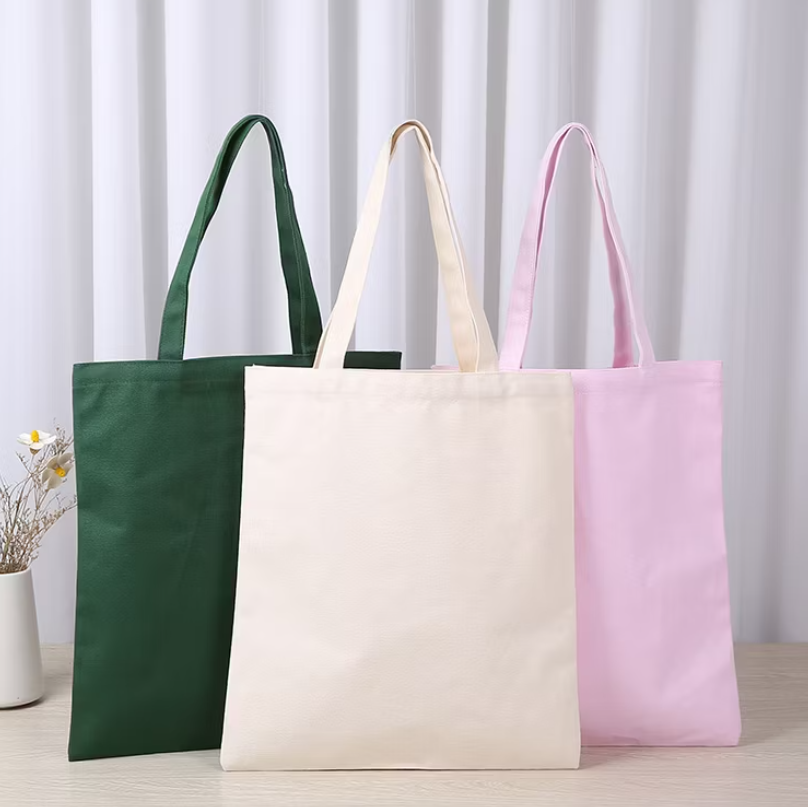 Cotton Canvas Tote Shopping Bags-FlyingCart.pk