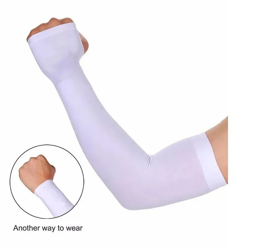 UV Sun Protection Sports Arm Sleeves for Men & Women-FlyingCart.pk