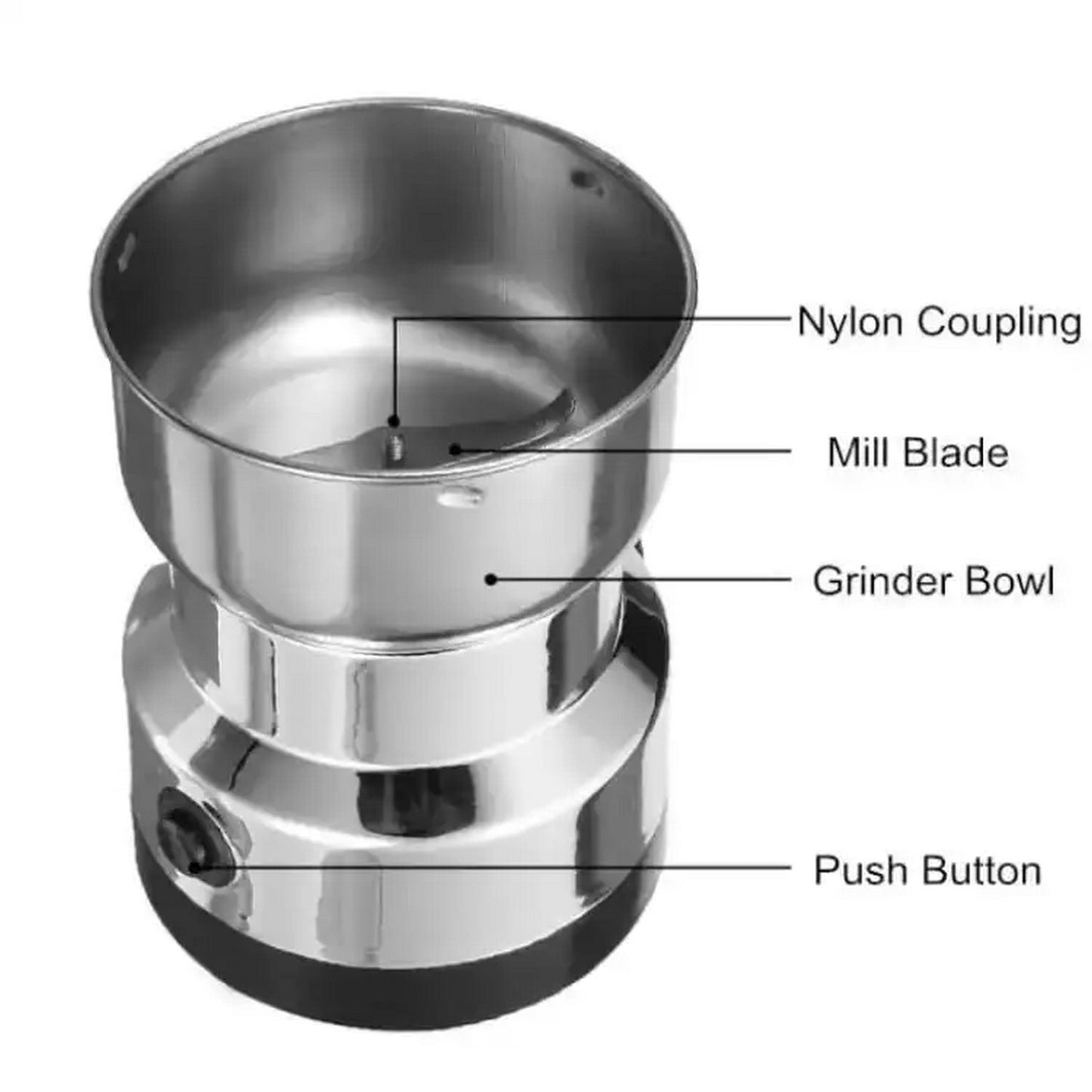 Electric Super Speed Spice Grinder - FlyingCart.pk