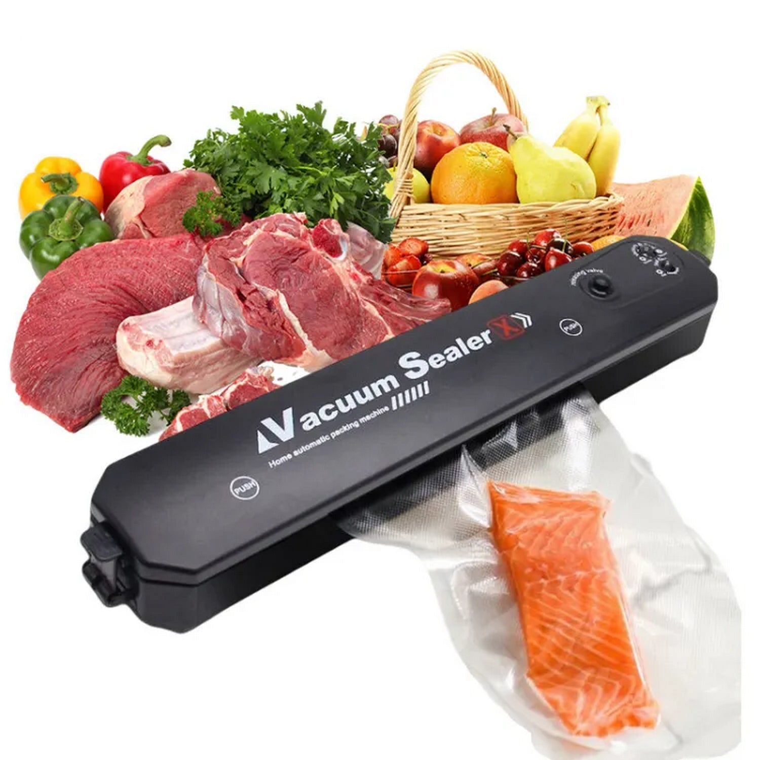 Automatic Food Packing Vaccum Sealer - FlyingCart.pk