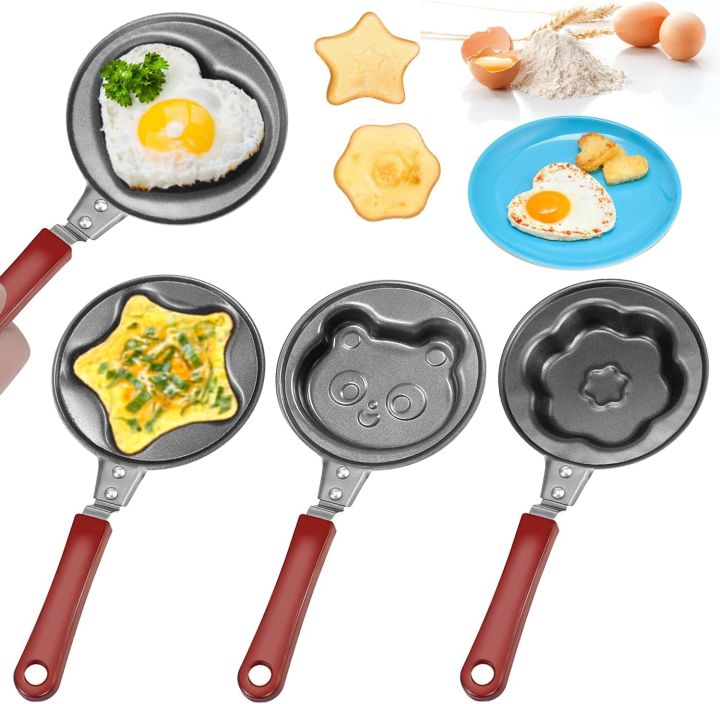 Egg Fry Pan Pack of 5 – Random Shapes - FlyingCart.pk