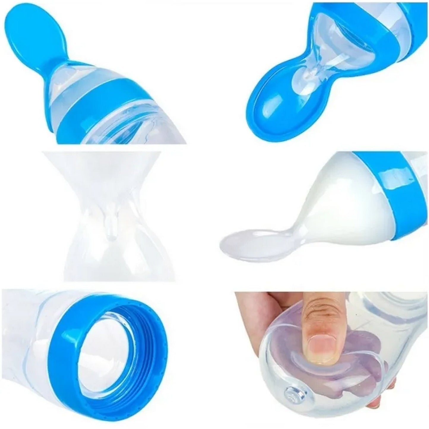 Silicone Spoon Feeder For Baby - FlyingCart.pk