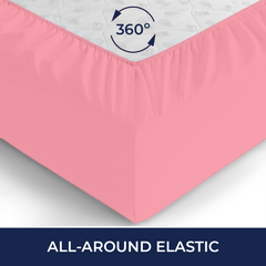 Hot Pink Fitted Sheet