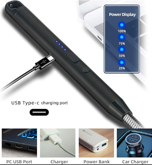 USB Rechargeable Flameless Lighter