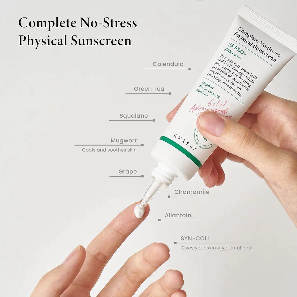 AXIS-Y Complete No-Stress Physical Sunscreen/10ml - FlyingCart.pk