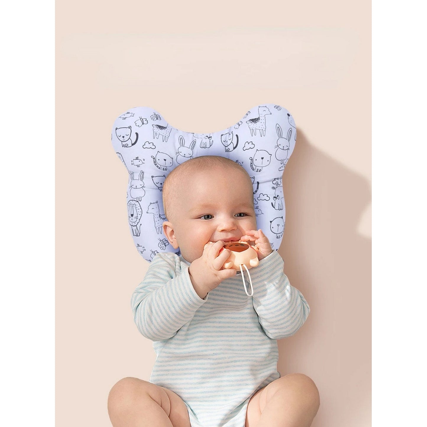 Pillows Cartoon Pattern Baby U Shaped Kids Neck Pillow - FlyingCart.pk