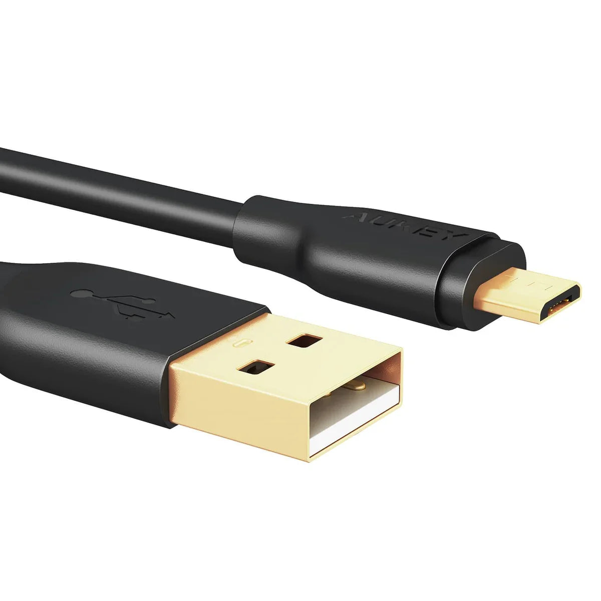 Aukey Gold-Plated Reinforced Qualcomm Quick Charge Micro USB Cable - FlyingCart.pk