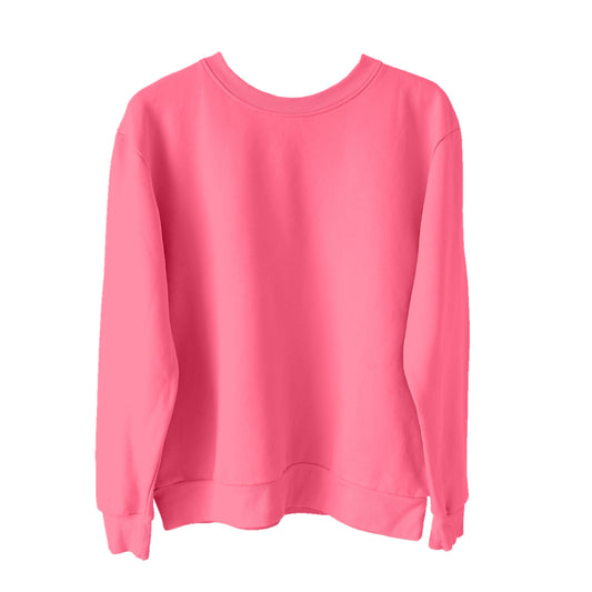 Crew Neck Baby Pink - FlyingCart.pk