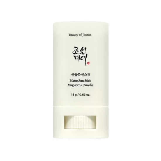 BEAUTY OF JOSEON Matte Sun Stick Mugwort + Camilia (SPF 50+ PA++++) - FlyingCart.pk