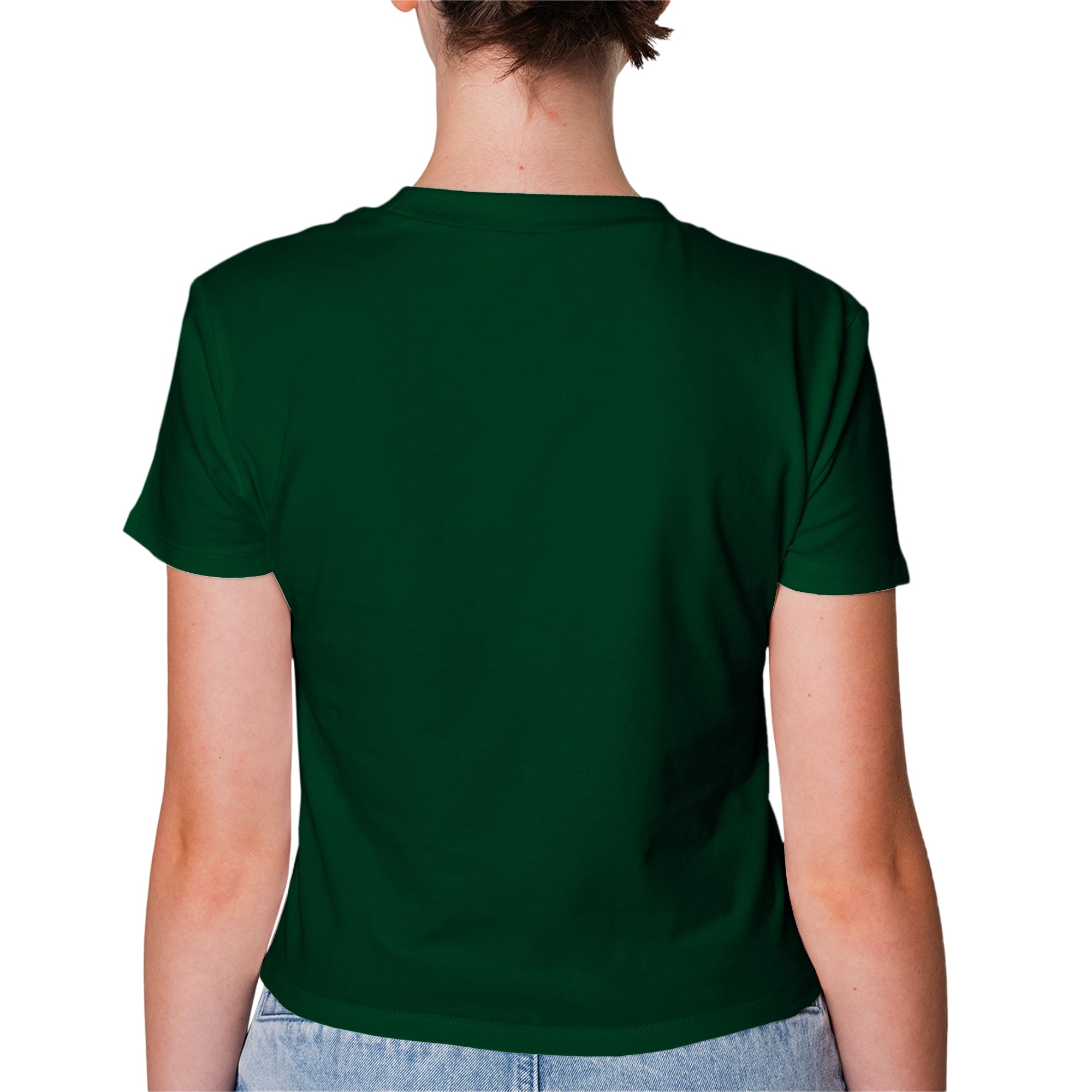 Bottle Green T-Shirt For Women