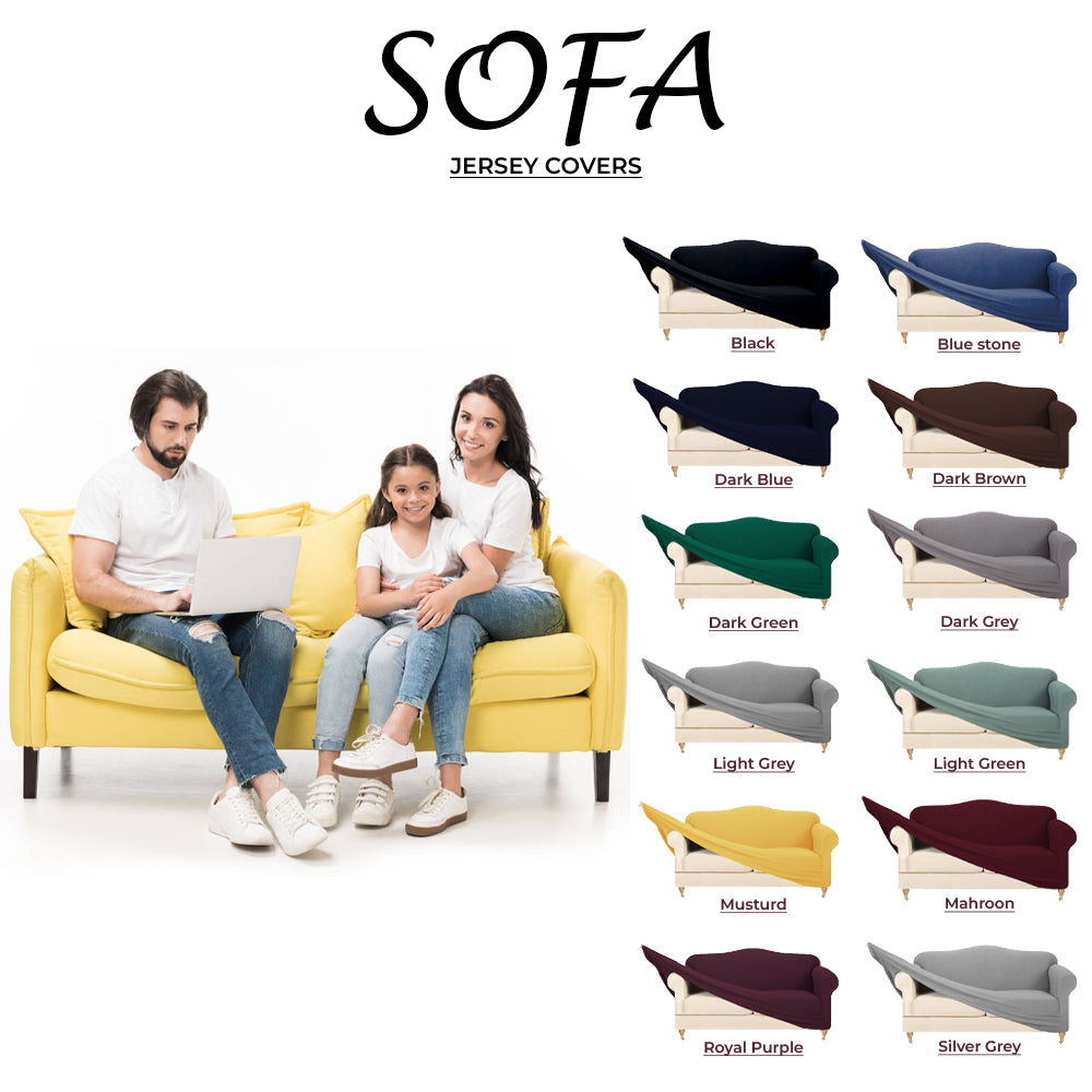 Black Sofa Cover