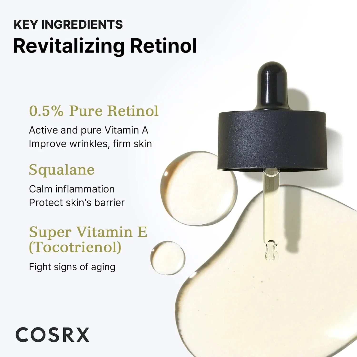 Cosrx The Retinol 0.5 Oil/20ml - FlyingCart.pk