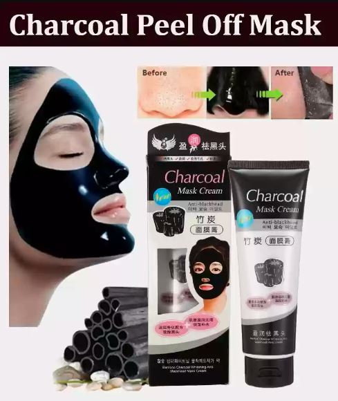 Charcoal Mask Cream Anti-Blackhead - 130g