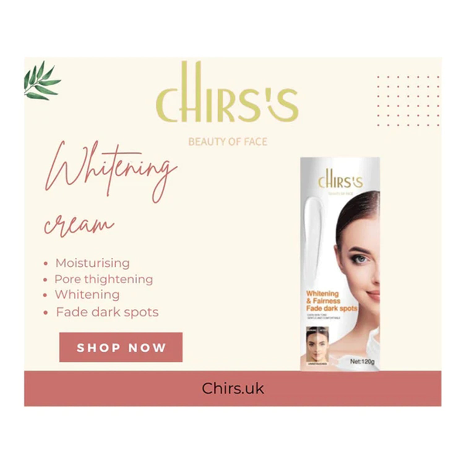 Chirs`S Whitening Cream - FlyingCart.pk
