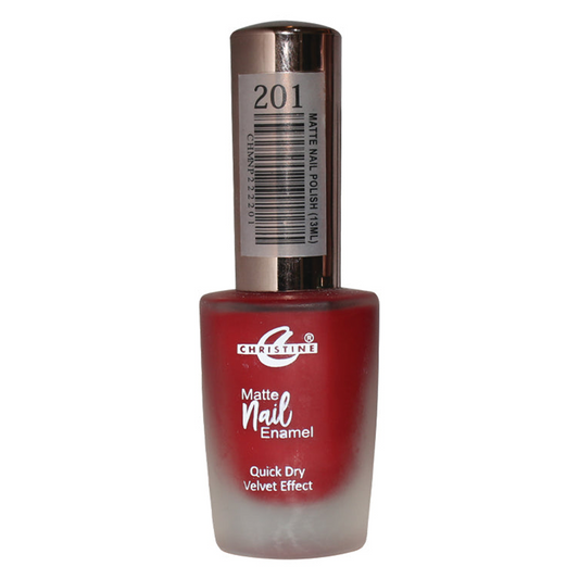 Christine Matte Nail Enamel Shade-201 - FlyingCart.pk