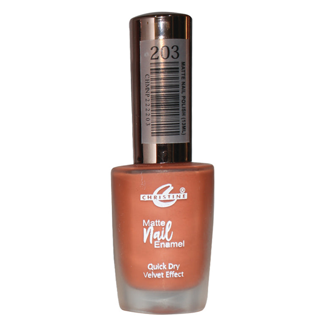 Christine Matte Nail Enamel Shade-203 - FlyingCart.pk