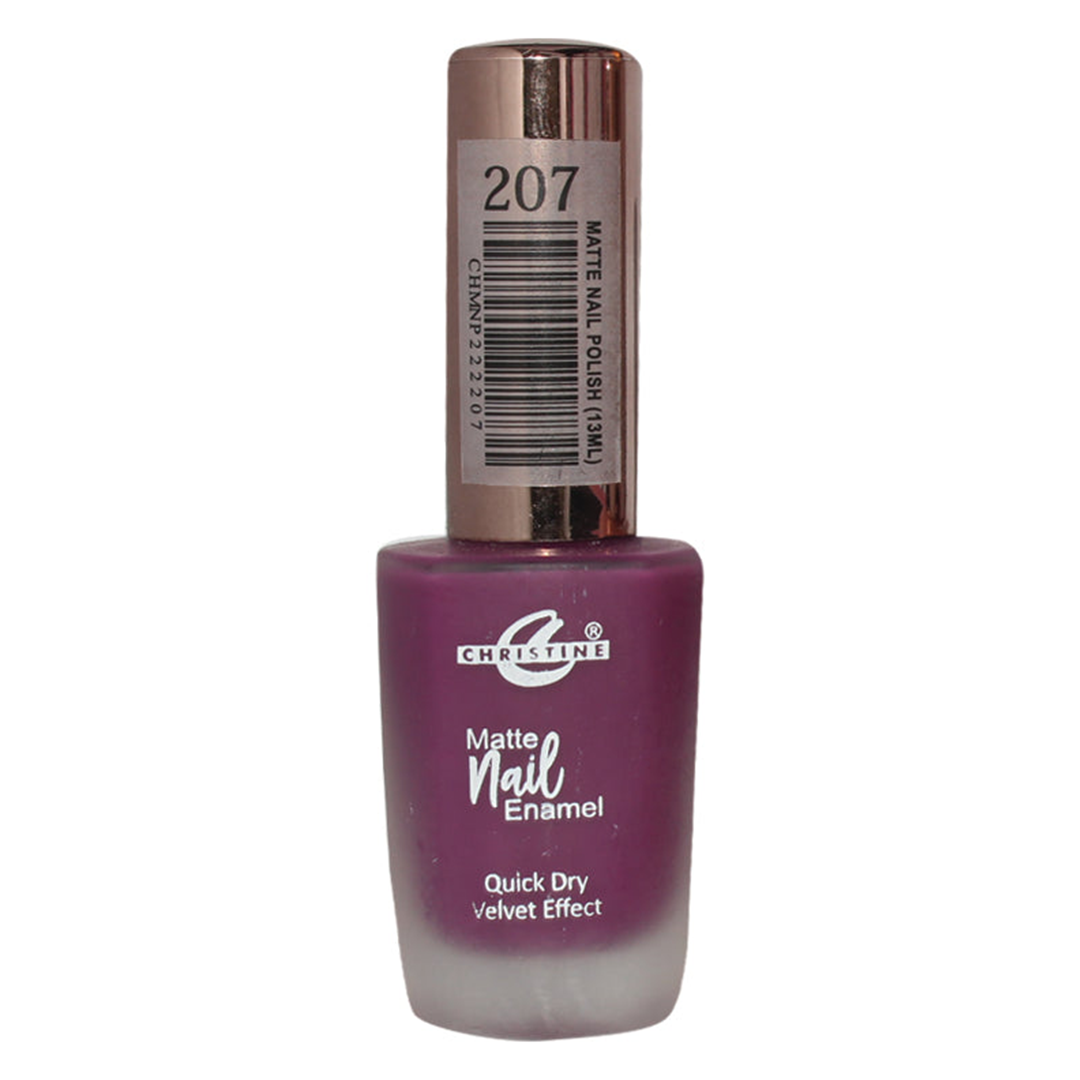 Christine Matte Nail Enamel Shade-207 - FlyingCart.pk