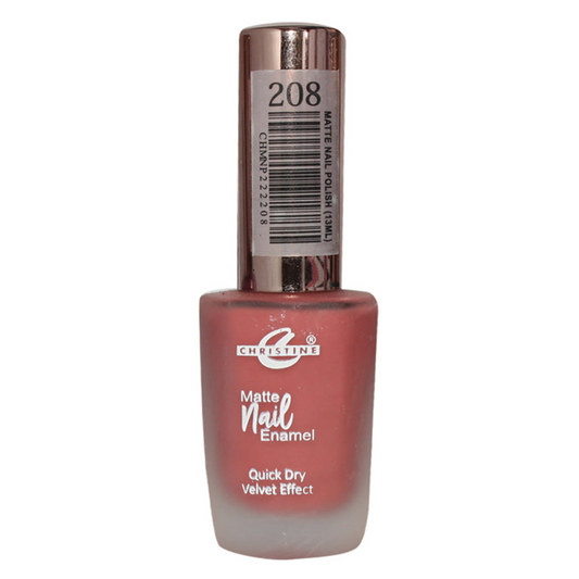 Christine Matte Nail Enamel Shade-208 - FlyingCart.pk