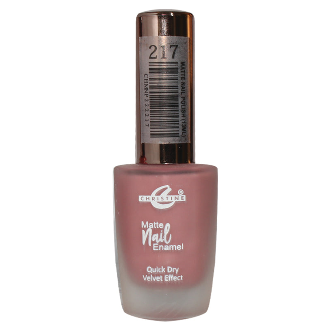 Christine Matte Nail Enamel Shade-217 - FlyingCart.pk