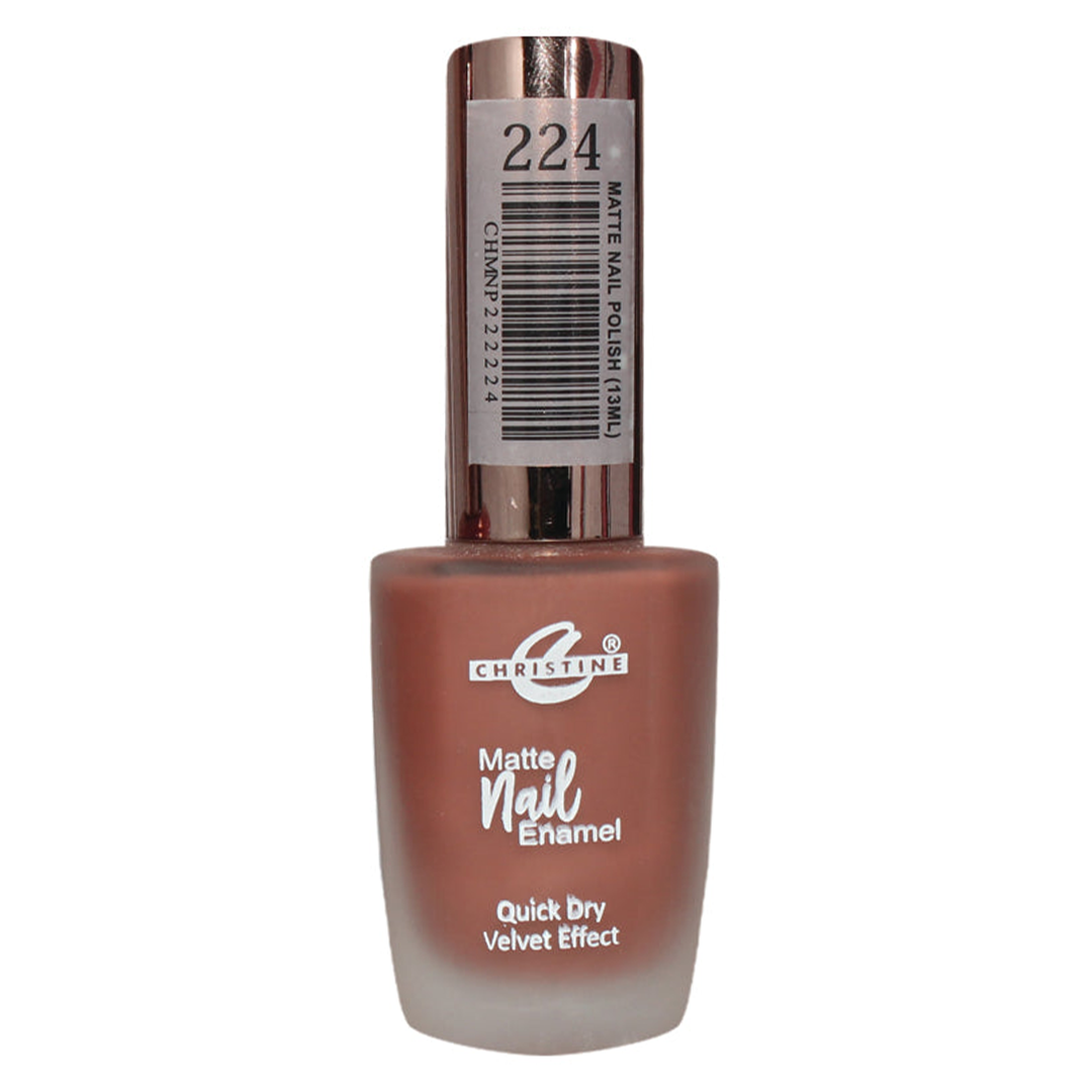 Christine Matte Nail Enamel Shade-224 - FlyingCart.pk