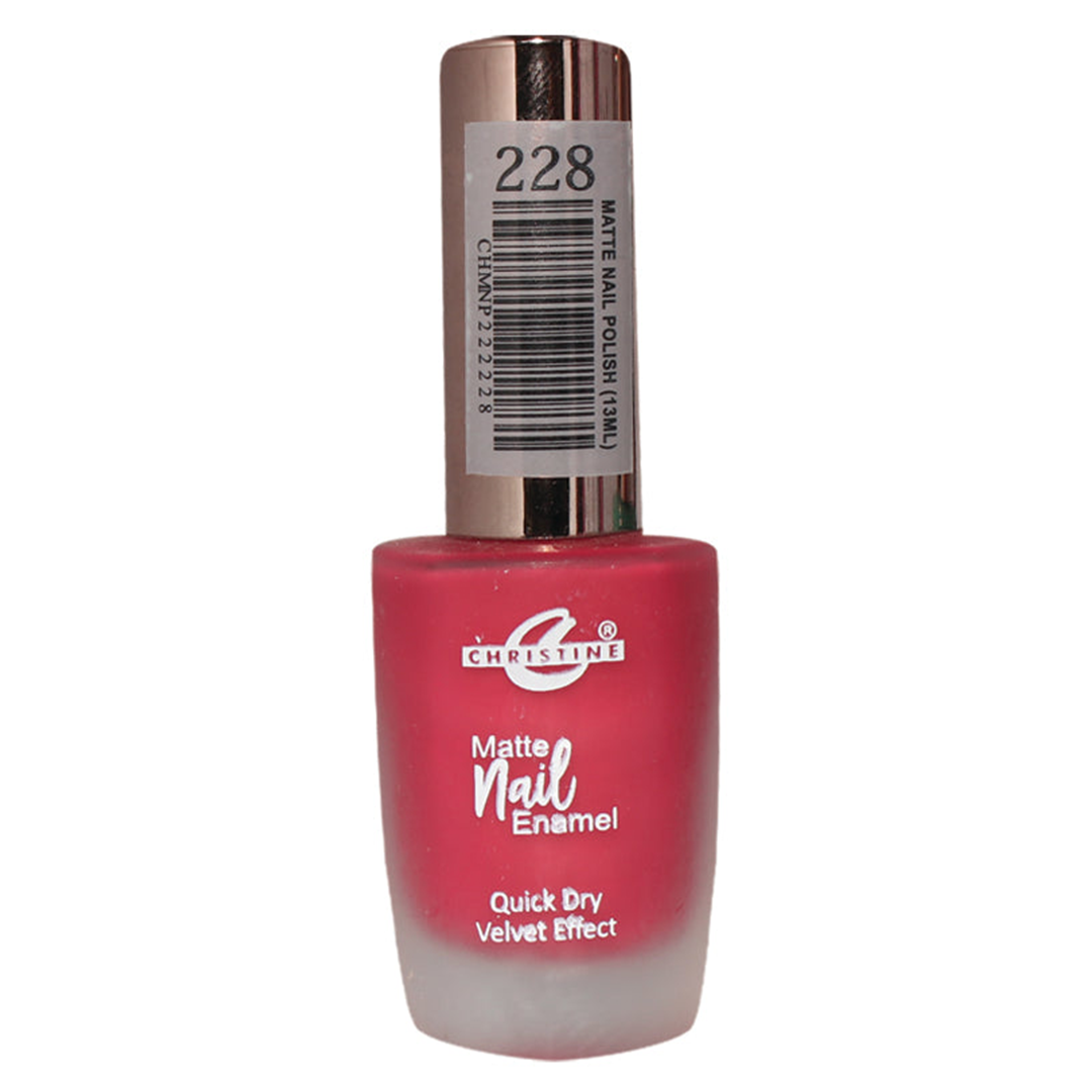 Christine Matte Nail Enamel Shade-228 - FlyingCart.pk