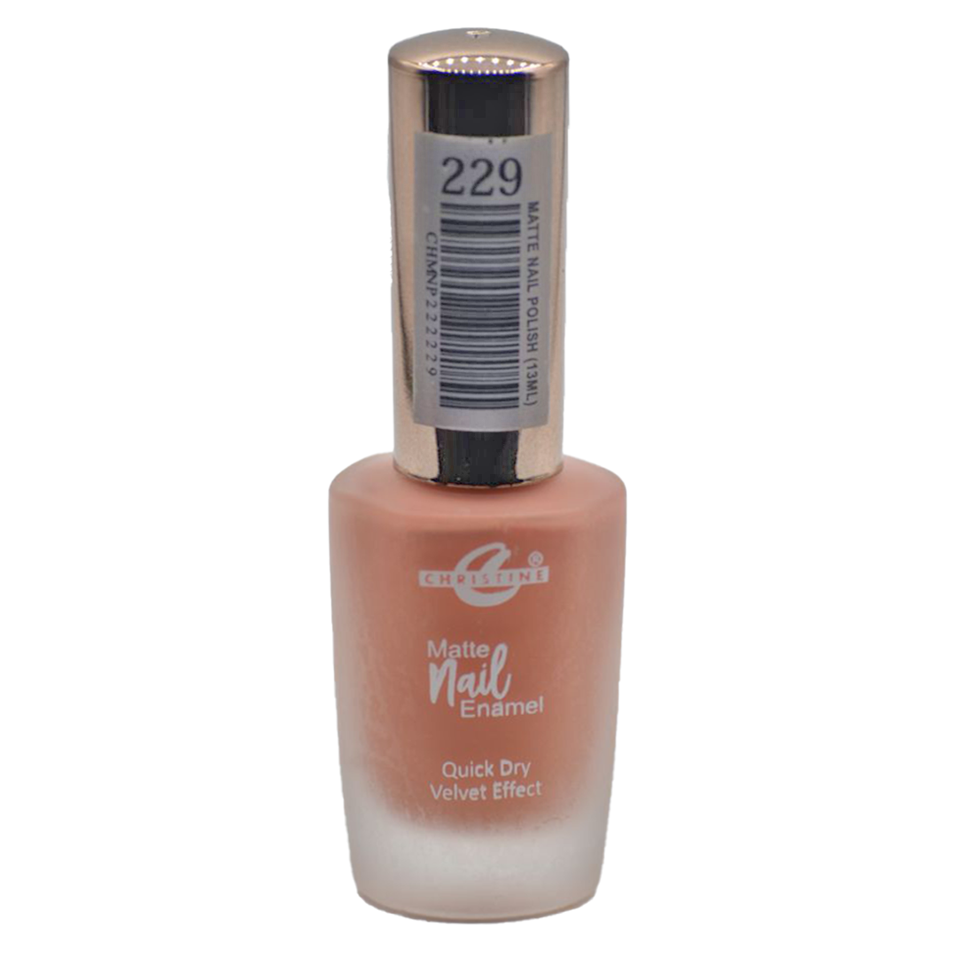 Christine Matte Nail Enamel Shade-229 - FlyingCart.pk